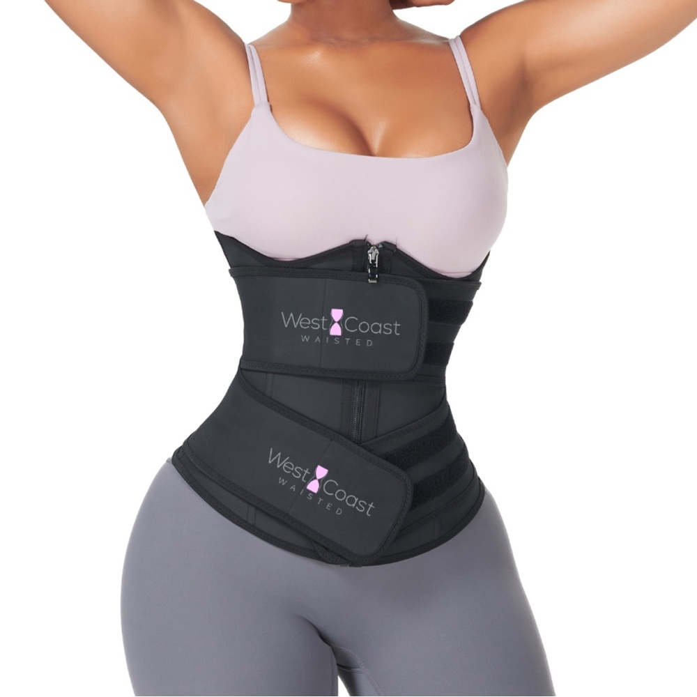 Double-Belt Latex Waist Trainer